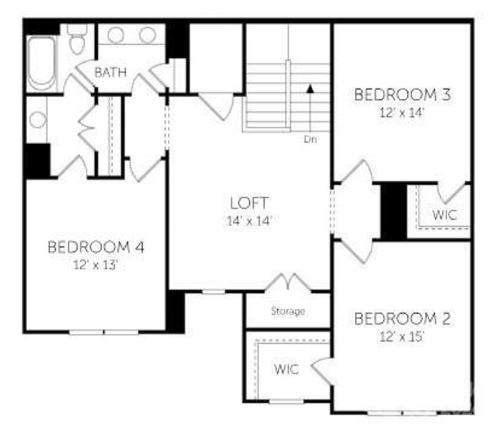 2nd Floor layout