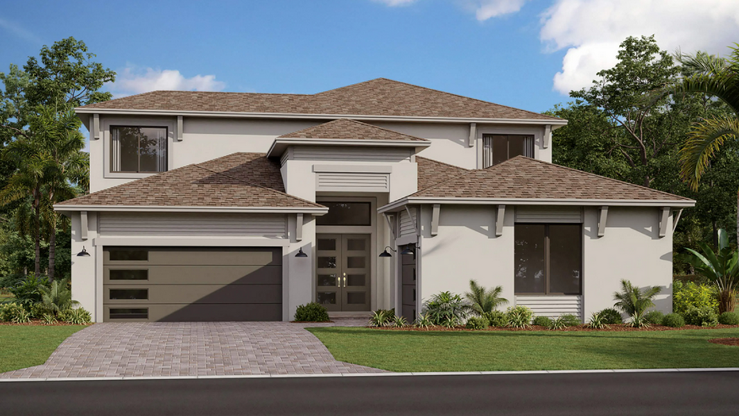 New construction Single-Family house Heron 2, 31219 Mirada Boulevard, San Antonio, FL 33576 - photo