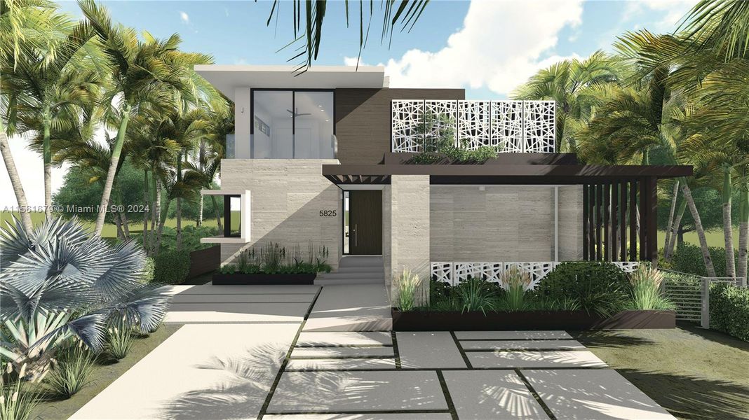 New construction Single-Family house 5825 Alton Rd, Miami Beach, FL 33140 - photo