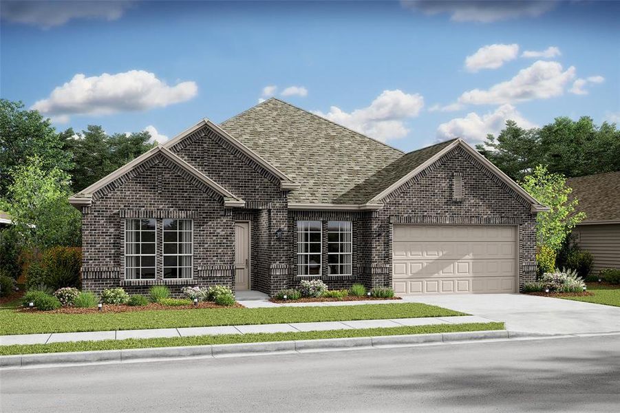Stunning Glasgow home design with elevation NA built by K. Hovnanian Homes in beautiful Westland Ranch. (*Artist rendering used for illustration purposes only.)