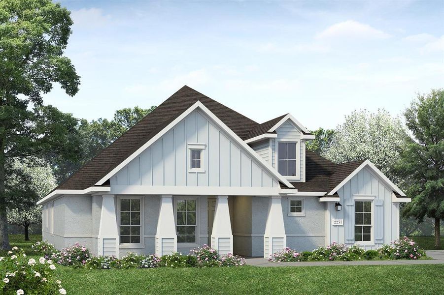 New construction Single-Family house 104 Black Kite Ct, Cedar Creek, TX 78612 2251- photo