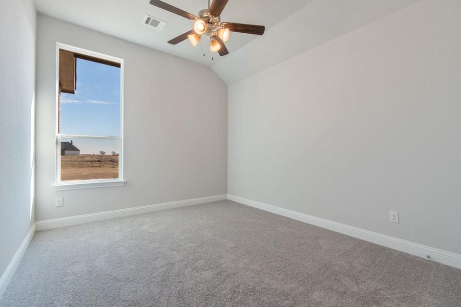 Bedroom | Concept 2406 at Hidden Creek Estates in Van Alstyne, TX by Landsea Homes
