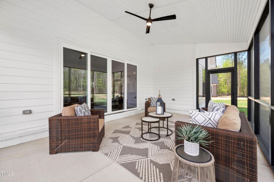 Model Home - Screened In Porch