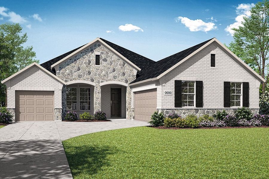 New construction Single-Family house Brett, 2907 Sage Brush Drive, Mansfield, TX 76063 - photo