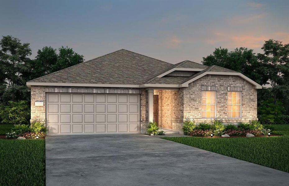 COMING SOON NEW CONSTRUCTION: Stunning one-story home coming soon to Townsend Green in Denton