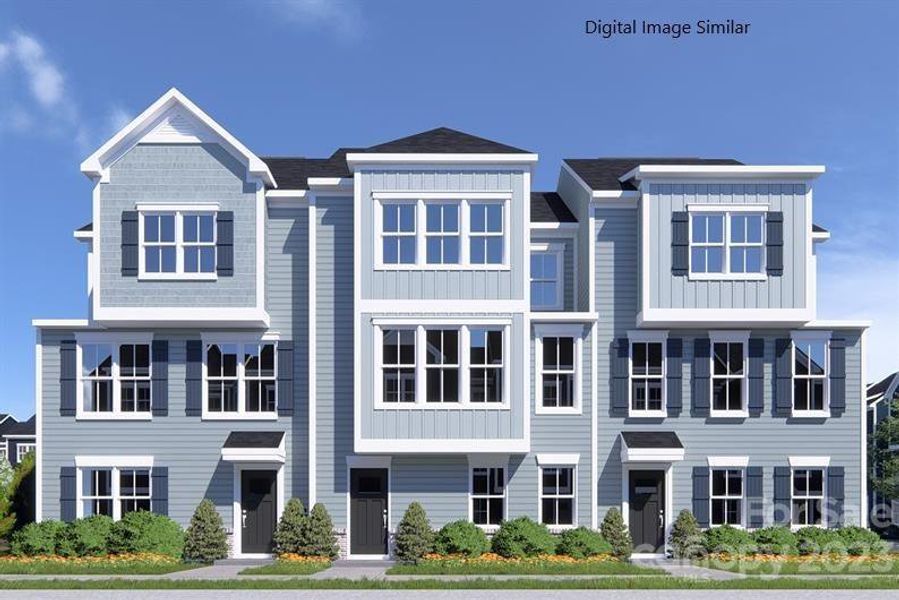 New construction Townhouse house 324 Bailey Mills Drive, Unit 1005B, Stallings, NC 28104 Serenade- photo