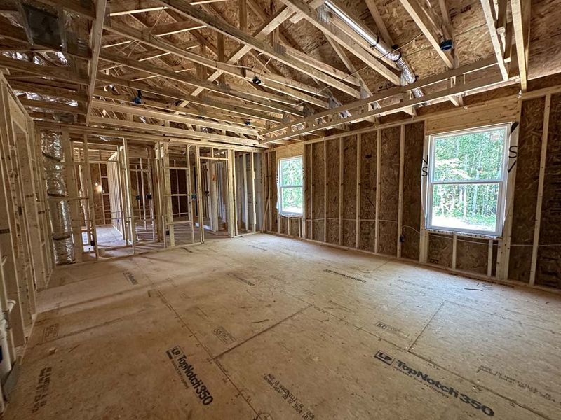 Primary Bedroom Construction Progress