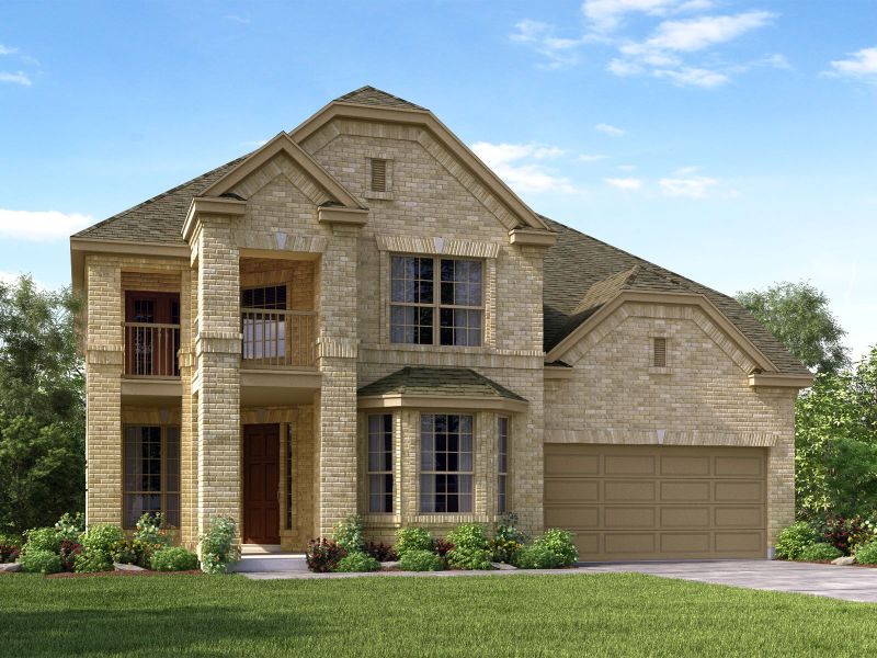 New construction Single-Family house The Andes (5542), 4931 Great Oaks Drive, Pearland, TX 77584 - photo