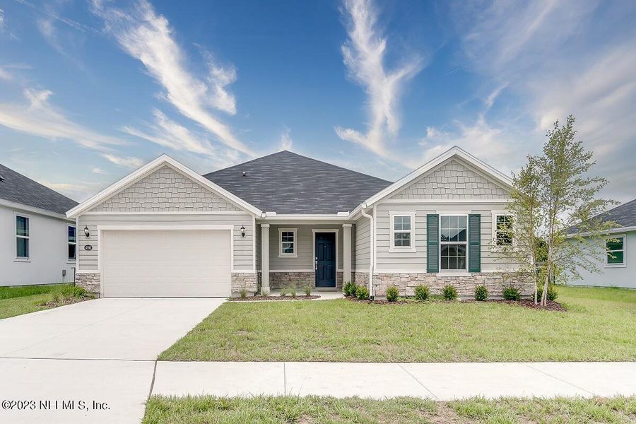 New construction Single-Family house 4560 Prosperity Way, Jacksonville, FL 32210 Plan 2148- photo