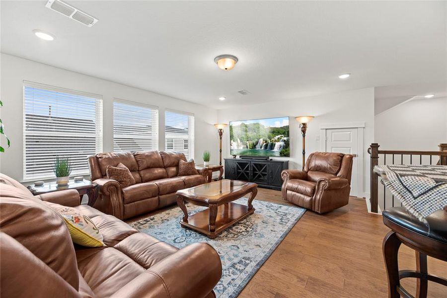 Another Angle of this Fantastic Entertaining Space (and More Attic Storage)