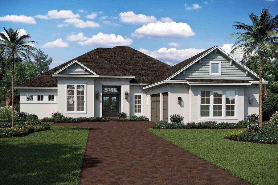 New construction Single-Family house St. George 1617 "B", 10960 Southwest 30th Avenue, Gainesville, FL 32608 - photo