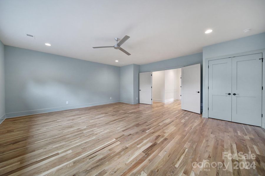 Bonus room over 375 sqft and includes large storage closet.