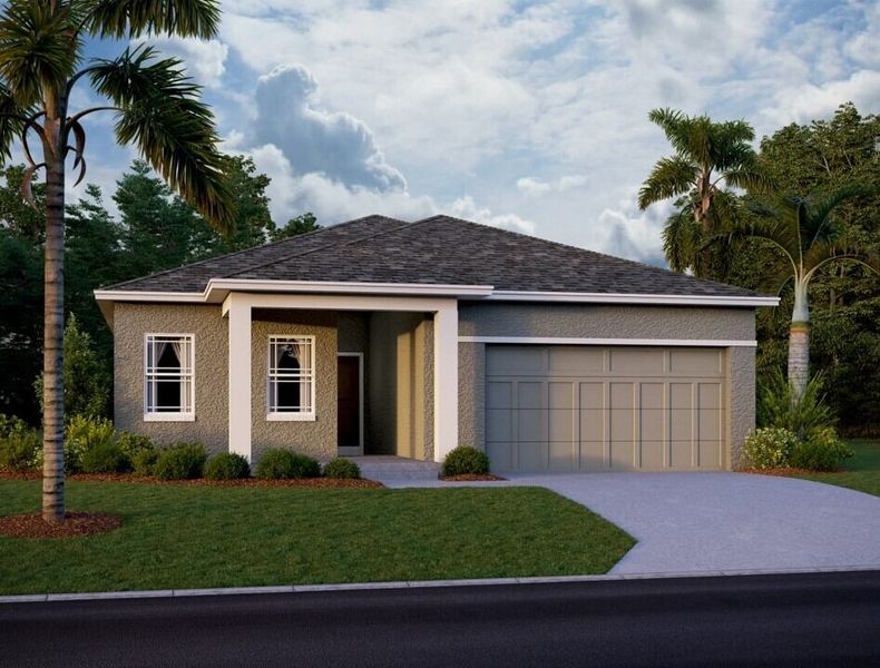 New construction Single-Family house Badland, 2394 Gold Dust Drive, Minneola, FL 34715 - photo