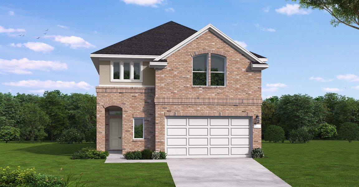 New construction Single-Family house Bloomburg (2413-HV-30), 3009 Hickory Haven Ln, Conroe, TX 77302 - photo