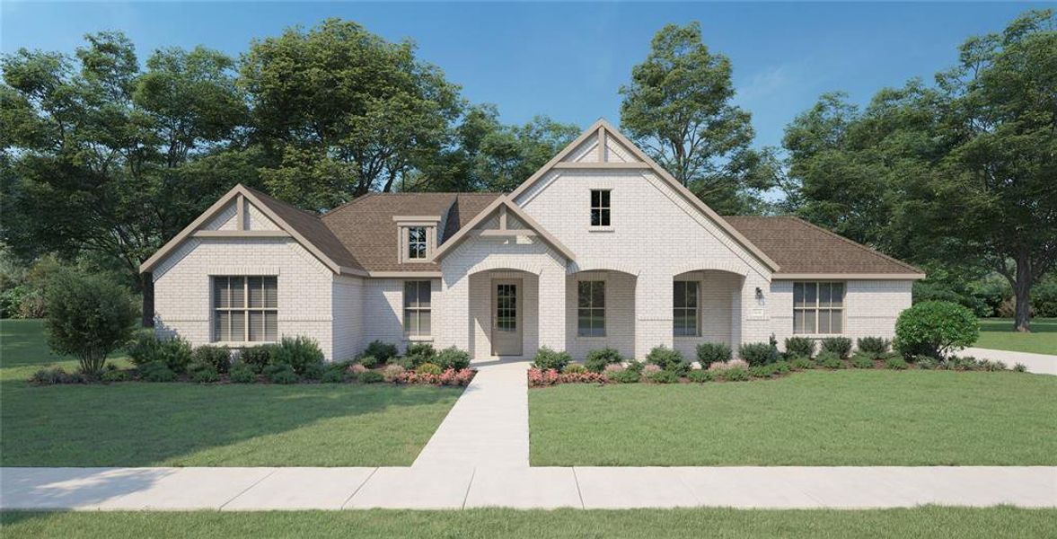 New construction Single-Family house 311 Rancher Trail, Waxahachie, TX 75165 Woodside- photo