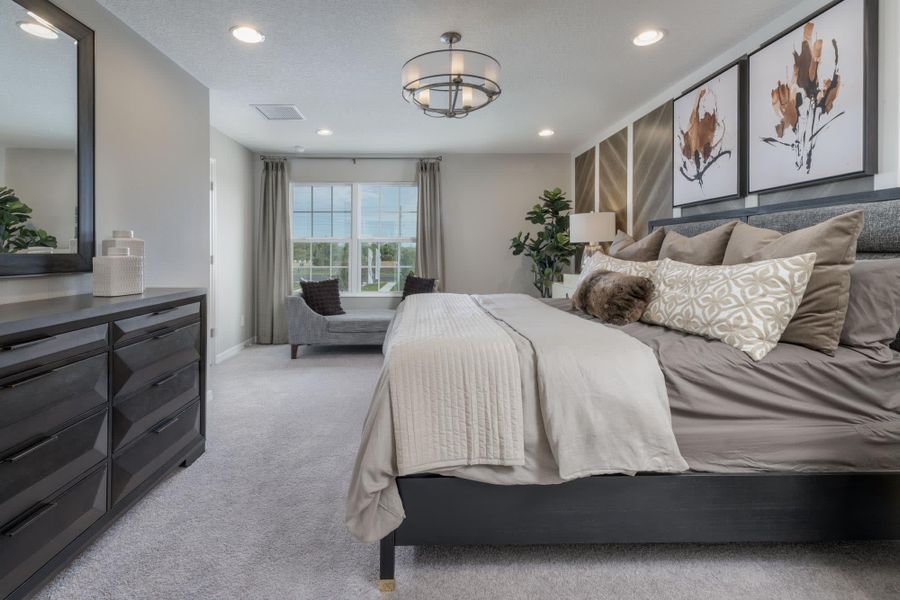 Primary Bedroom | Wilshire | New Homes in Orlando, Florida | Landsea Homes