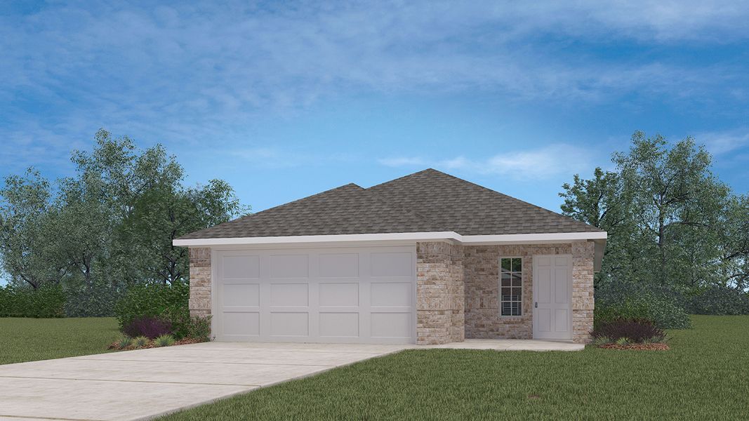 New construction Single-Family house X30B Brooke 40s, 640 New Dawn Drive, Lavon, TX 75166 - photo