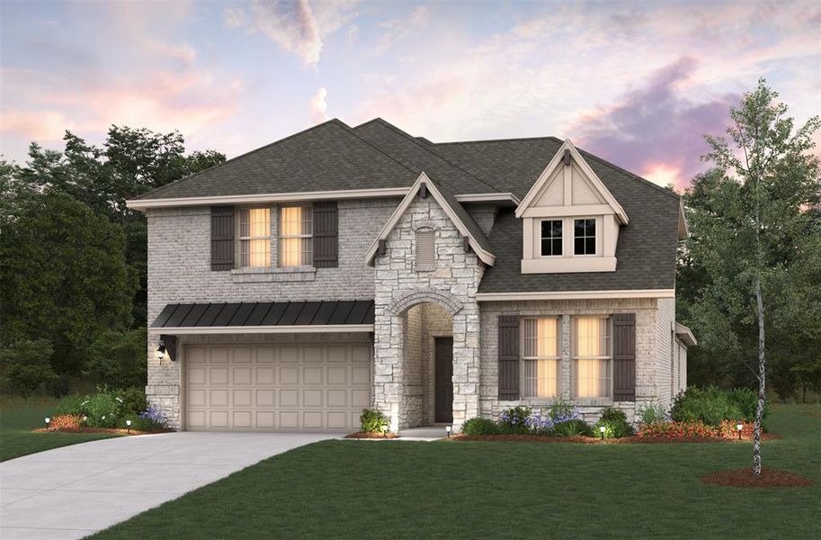 Beazer Homes Goodland Summerfield plan