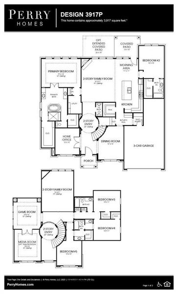 New construction Single-Family house 15378 Ringbill Way, Magnolia, TX 77354 Design 3917P- photo