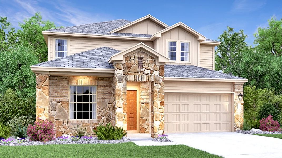 New construction Single-Family house Brock, 119 Esparza Drive, Bastrop, TX 78602 - photo