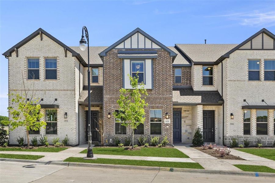 New construction Townhouse house 3050 Opera, Sachse, TX 75048 - photo