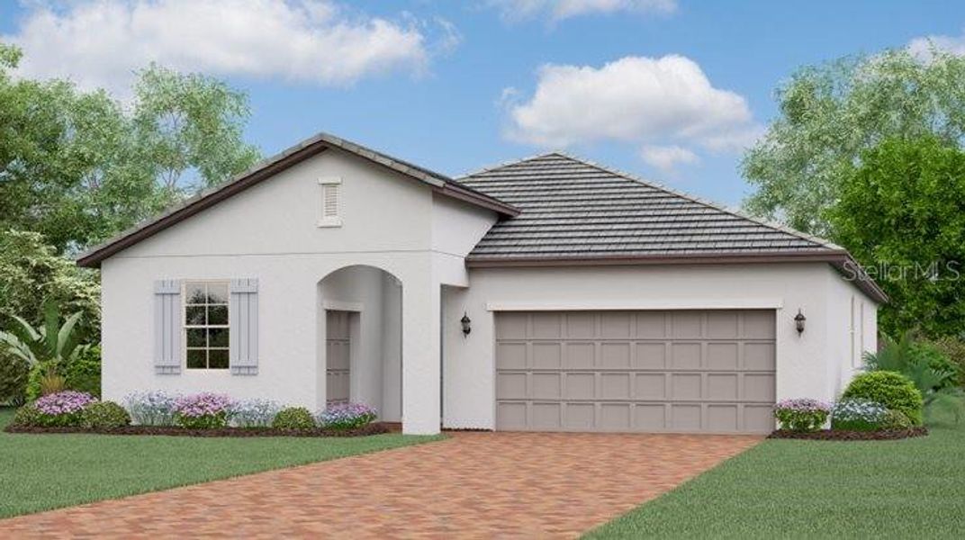 New construction Single-Family house 10537 Banyan Breeze Boulevard, Land O' Lakes, FL 34638 - photo