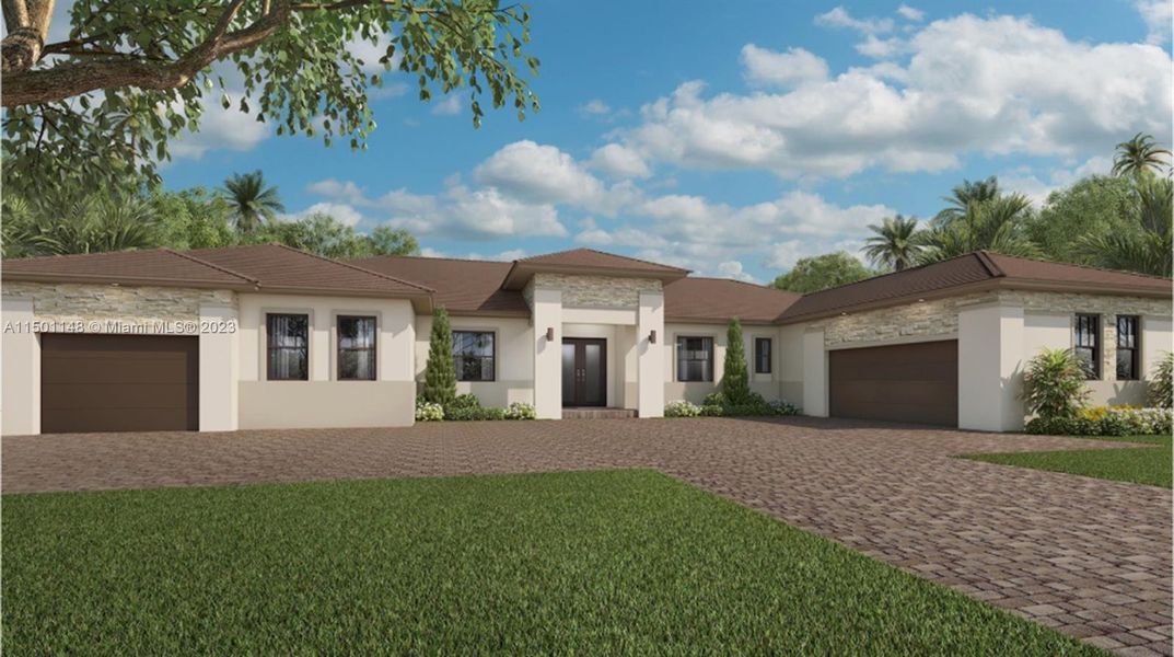 New construction Single-Family house 11172 Sw 91 Ave, Miami, FL 33176 Addison- photo