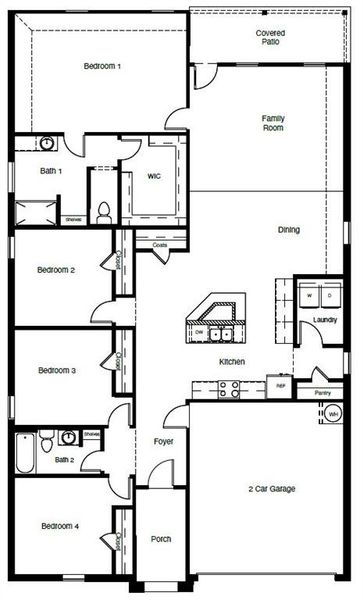 D.R. Horton's Kingston floorplan - All Home and community information, including pricing, included features, terms, availability and amenities, are subject to change at any time without notice or obligation. All Drawings, pictures, photographs, video, square footages, floor plans, elevations, features, colors and sizes are approximate for illustration purposes only and will vary from the homes as built.