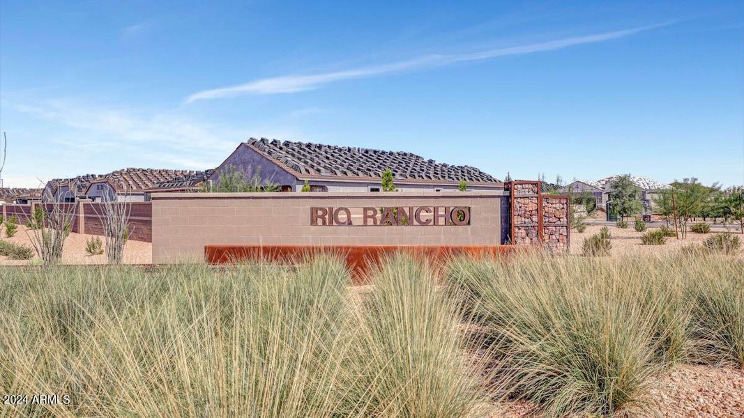 Rio Rancho Entry monument