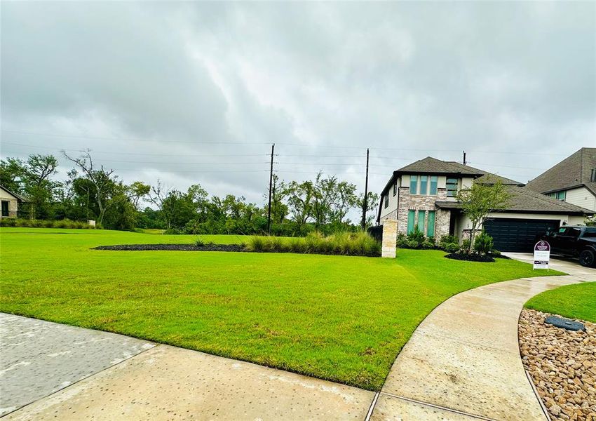 Another view of the great lot this home sits on.