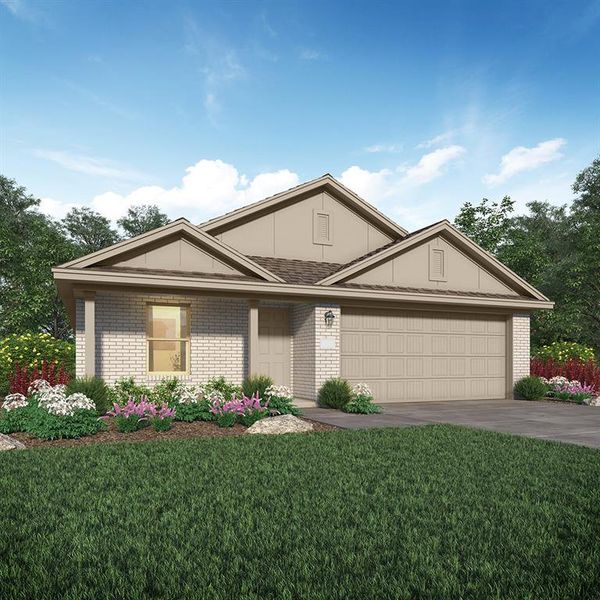New construction Single-Family house 21519 Casavatore Drive, New Caney, TX 77357 Agora- photo