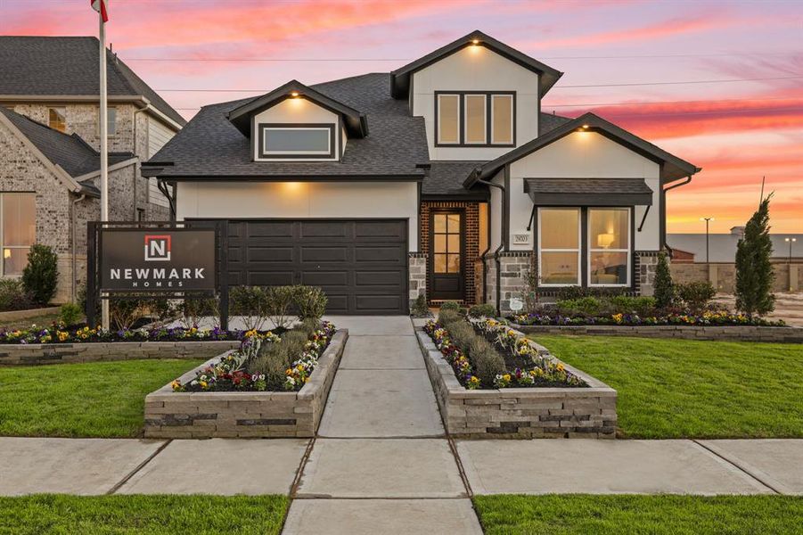 Gorgeous Model Home with modern elevation