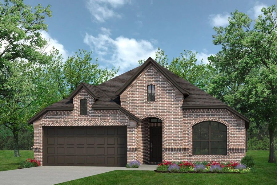 Elevation C | Concept 1912 at Summer Crest in Fort Worth, TX by Landsea Homes