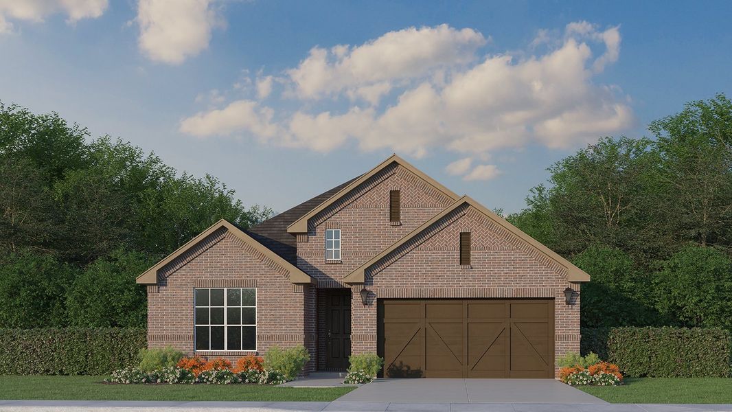 New construction Single-Family house Plan 1532, 121 Shoreview Drive, Rhome, TX 76078 - photo