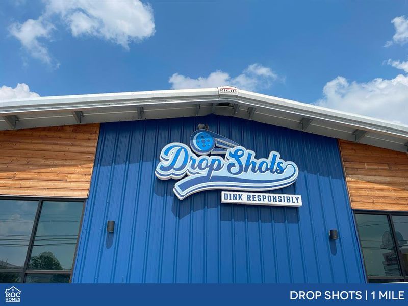 Drop Shots Pickleball in Sunset Heights provides a vibrant and energetic venue for pickleball enthusiasts to enjoy friendly competition and community spirit.