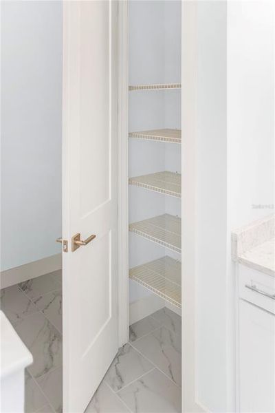 Linen closet