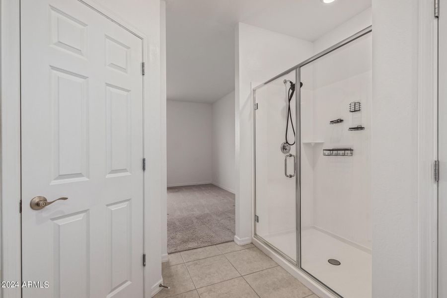 Shower & Private Toilet Closet