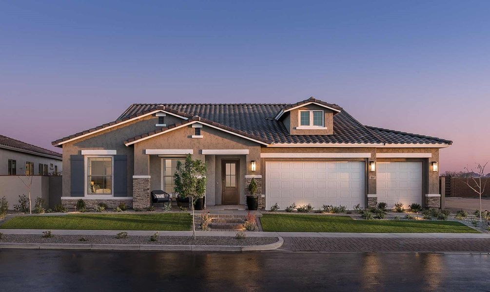 New construction Single-Family house The Roadrunner, 9641 East Solina Avenue, Mesa, AZ 85212 - photo