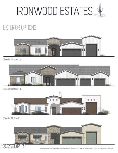 Peoria Arizona House 5 Option Sheets - N