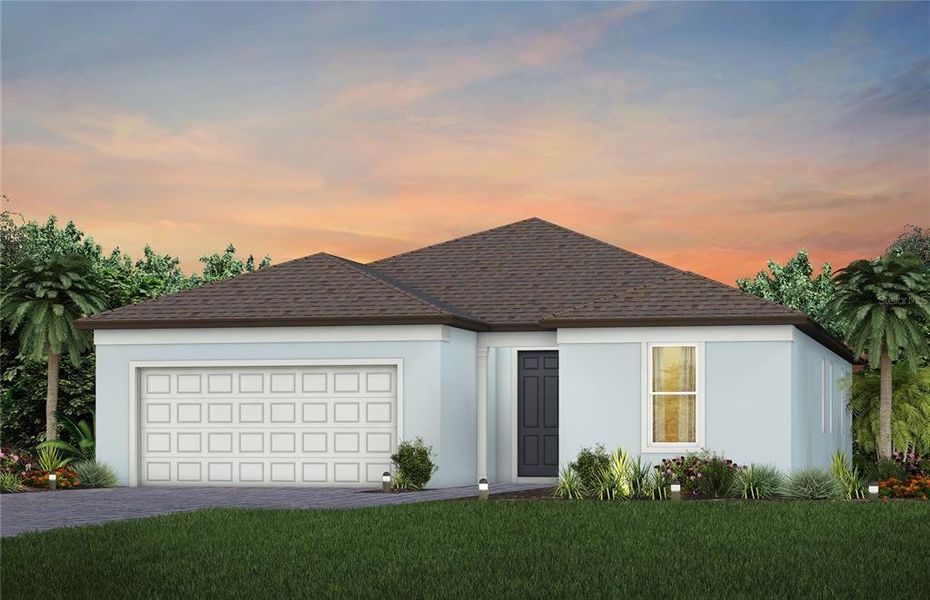 New construction Single-Family house 9106 Barrier Coast Trail, Parrish, FL 34219 Mystique- photo