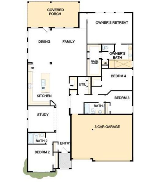 The success of a floor plan is the way you can move through it…You’ll be amazed at how well this home lives…We call it traffic patterns.