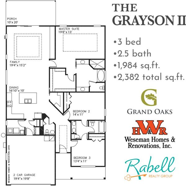 New construction Single-Family house Grayson 2, Southwest 24th Avenue, Gainesville, FL 32607 - photo
