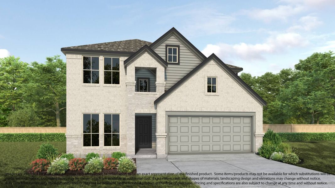 New construction Single-Family house 317 West Tranquil Field Lane, Waller, TX 77484 Plan 269- photo