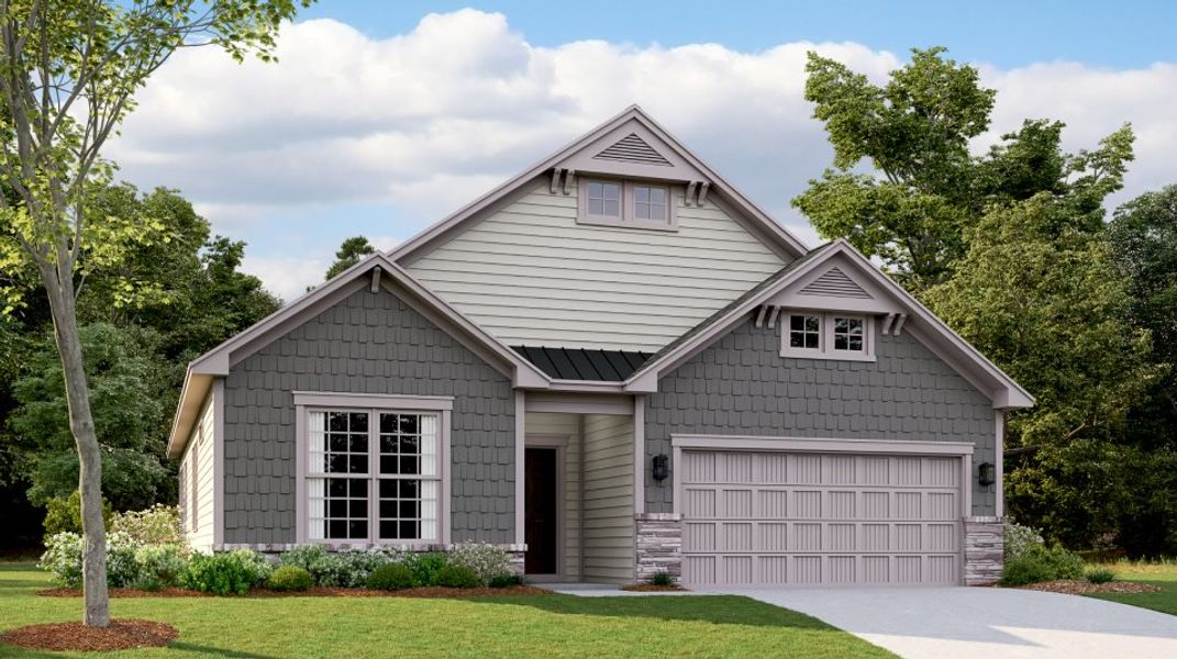 New construction Single-Family house 154 Pampas Place, Statesville, NC 28625 Bedford- photo