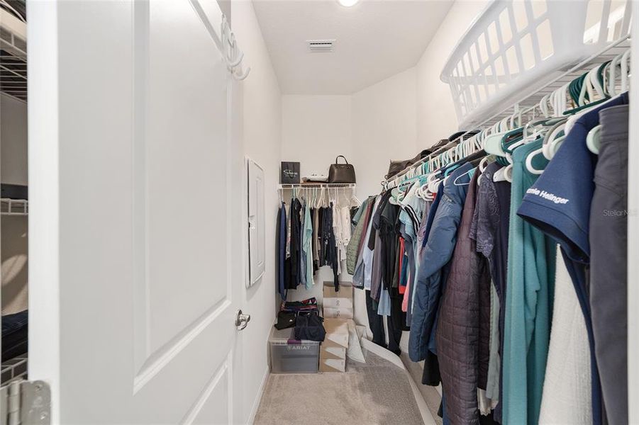 Owner's suite walk-in closet