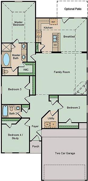 DUVAL FLOOR PLAN