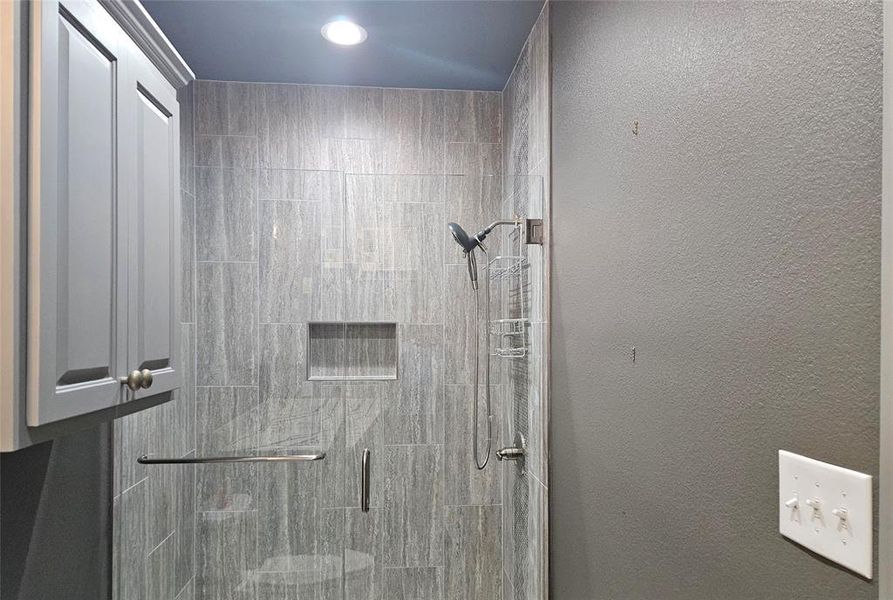 Shop Bathroom with walk in shower