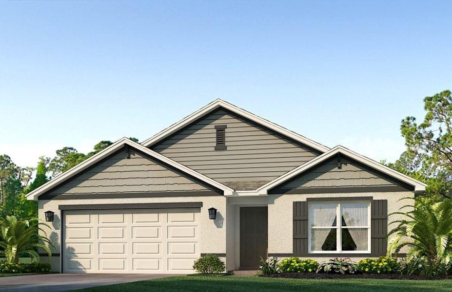 New construction Single-Family house 5637 Flagstone Trail, Palmetto, FL 34221 Cali- photo