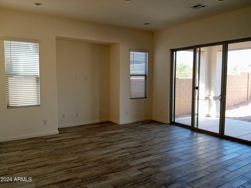 Great Room w/Multi-Slide Patio Door