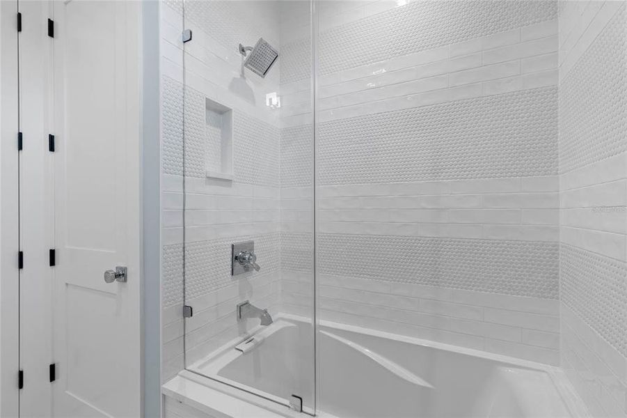 Tub/Shower Linen Closet